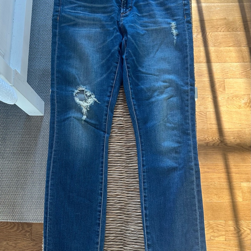 Articles Of Society Blue Straight Leg Jeans